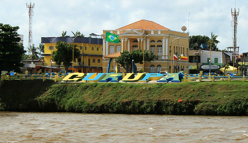 Cidade de Gurupá no Baixo Amazonas (divulgação)
