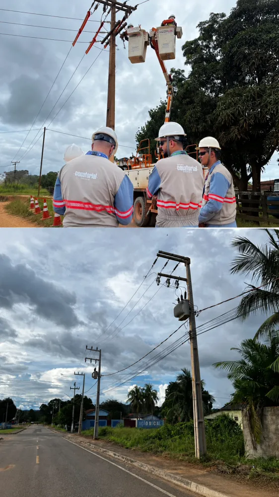 Equatorial investe mais de R$ 3,4 milhões na modernização da rede elétrica em Placas