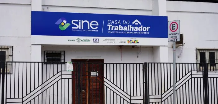 Sine Altamira divulga 15 vagas de emprego disponíveis nesta terça-feira