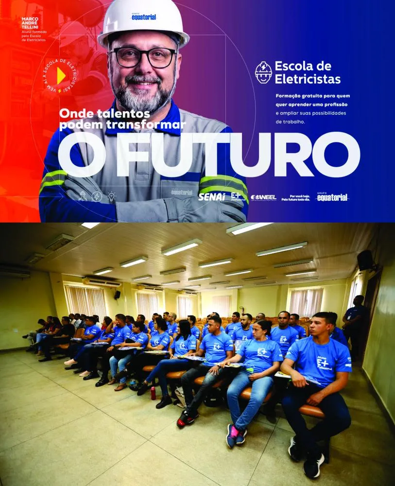 Grupo Equatorial abre inscrições para o Programa Escola de Eletricistas 2026