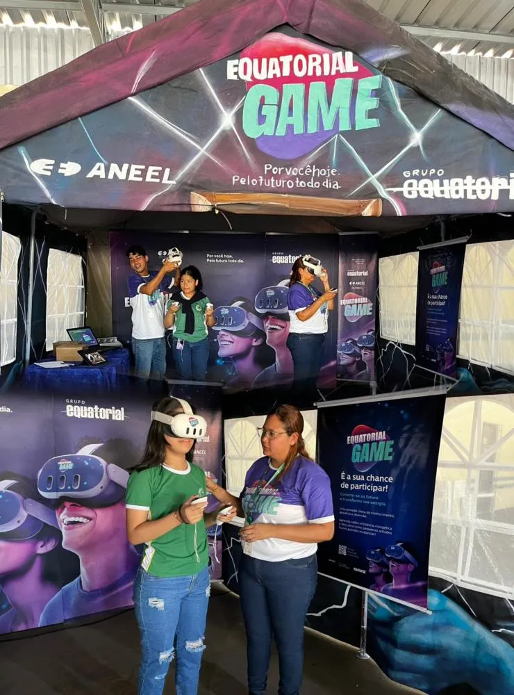 Equatorial Game leva tecnologia, realidade virtual e educação sustentável para crianças em Altamira