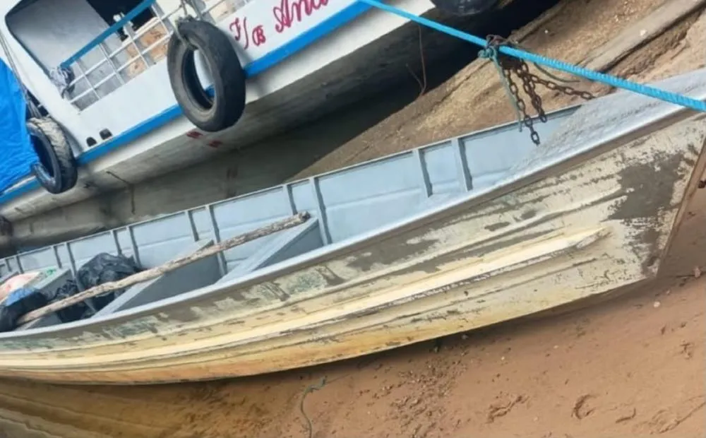 Homem é preso com embarcação furtada e arma de fogo em Vitória do Xingu