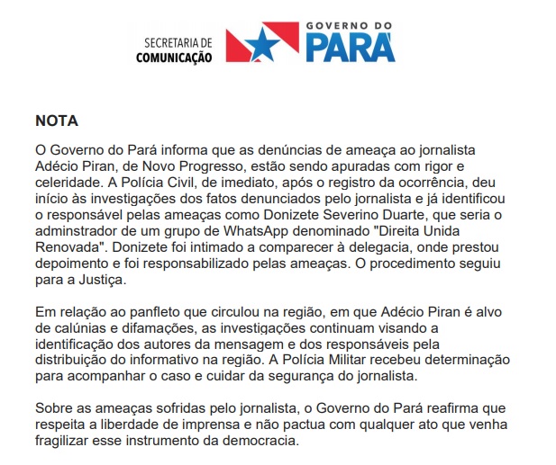 Fotos: Reprodução Ascom ABI 